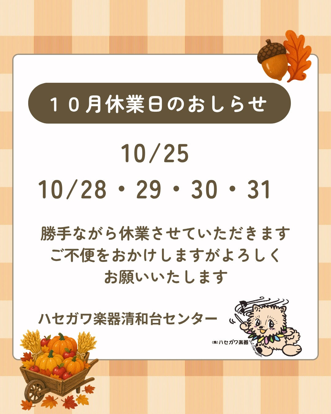 こんにちは！